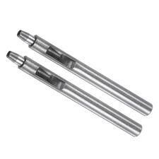 2pcs Leather Hole Punch, 4.5mm Button Dia. 10mm Shank, Steel Round Punch