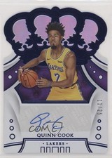 2019-20 Panini Crown Royale Crown Auto Blue 11/25 Quinn Cook #CA-QCK Auto qy8