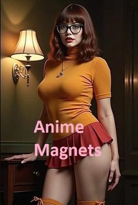 Kühlschrankmagnet Velma Dinkley - Scooby Doo - Sexy Anime Art 8820