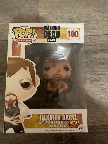 New ListingFunko Pop! Vinyl: The Walking Dead Daryl Dixon (Injured) #100 Great Condition
