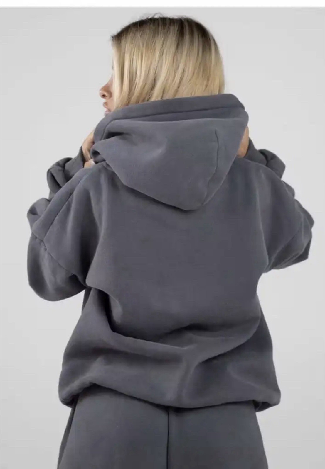 Comfrt Brand. Never Ever Worn. Size S But Oversized. Beautiful Steel Gray Color