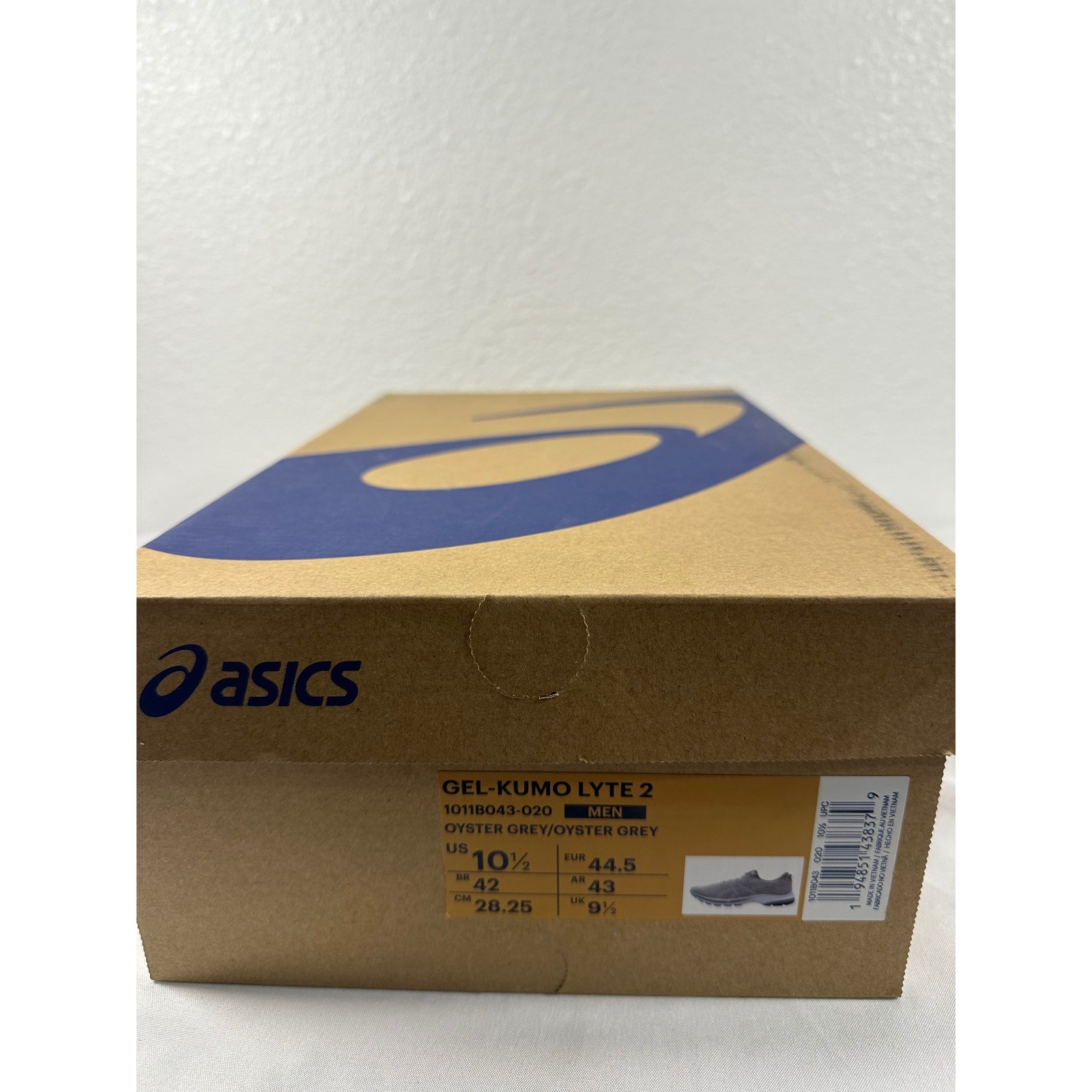 Asics Gel-Kumo Lyte 2 Mens Running Shoes Oyster Grey 1011B043-020 Size 10.5 thumbnail 6