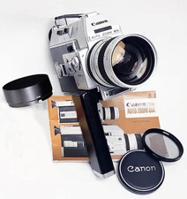 CANON AUTO ZOOM 814 SUPER 8 MOVIE CAMERA w/Case  Film Tested Fully Working CLA'd