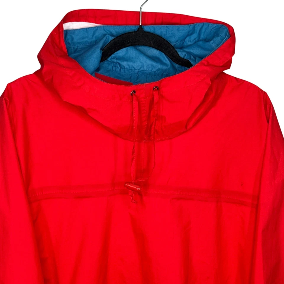 Vintage Obermeyer Gore-Tex Anorak Hooded Jacket Womens Size 10 Red Waterproof - Image 2 of 4