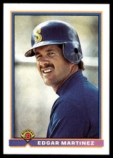 Edgar Martinez 1991 Bowman #243 Mariners MLB READ FREE SHIPPING AutographDen