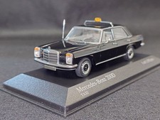 Minichamps Mercedes Benz 200D Taxi 1968 1/43 Model Car Collectible Item