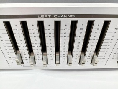 Pioneer SG-100 graphic equalizer Vintage 1983 Hi End Silver Used