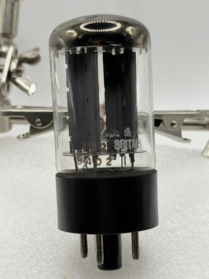 Mullard GZ34 5AR4 Vacuum Tube Blackburn 1964 UK OO Getter TESTED