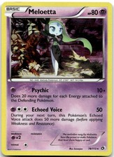 Meloetta (78) 78/113 Holo Rare Legendary Treasures Pokemon Lightly Played on eBay
