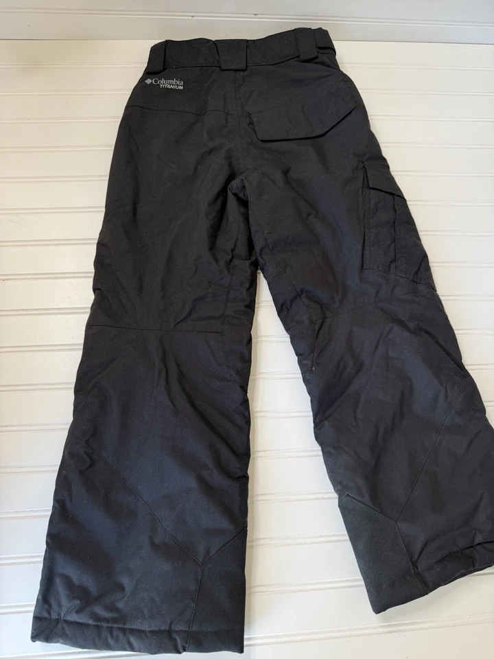 Columbia Gloves Off Titanium Black Snow Pants Ski Boys Kids Youth 8 NEW 1459 - Image 3 of 3
