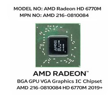 New 216-0810084 AMD Mobility Radeon HD 6770M BGA GPU Graphics IC Chipset 2019+