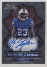 2021 Wild Card Alumination Brandon Stephens Rookie Auto RC 0b3. rookie card picture