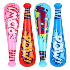 4PCS Inflatable Baseball Bat  Ball Toy Set Pool Party Birthday Game Kids Gift