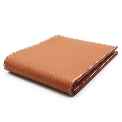 HERMES Citizen Twill Compact H Cheval au Bar Wallet Evercolor