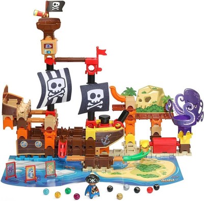 Marble Rush Pirates Cove Adventure Set Marble Run Toy