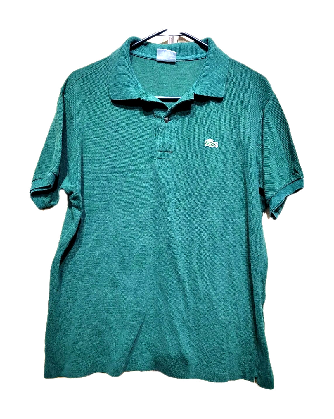Lacoste Polo Golf  Shirt casual Size 4 Mens Medium green 