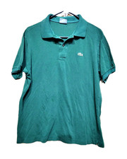 Mens Medium Lacoste Polo Shirt Green Size 4