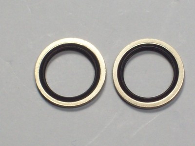 2 - Swagelok Stainless Steel Gasket, 1/8'' ISO Parallel Thread (RS), SS-2-RSD-2V