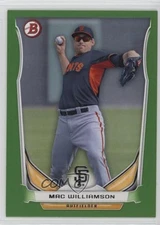 2014 Bowman Draft Top Prospects Green /75 Mac Williamson #TP-82