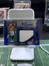 2023 Panini Certified - Freshman Fabric Signatures Marvin Mims Mirror Blue 80/99