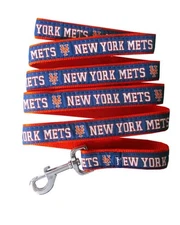 Pets First MLB New York Mets Baseball Licensed & Heavy Duty 6’ L Dog Leash