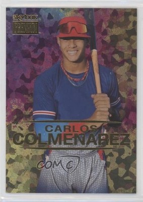 2021 Skybox Metal Universe Champions Premium Star Topaz Carlos Colmenarez 0x01