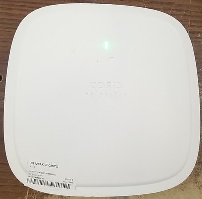 Cisco C9120AXI-B CATALYST 9120AX Wi-Fi 6 Access Point. UNIT ONLY. *READ *