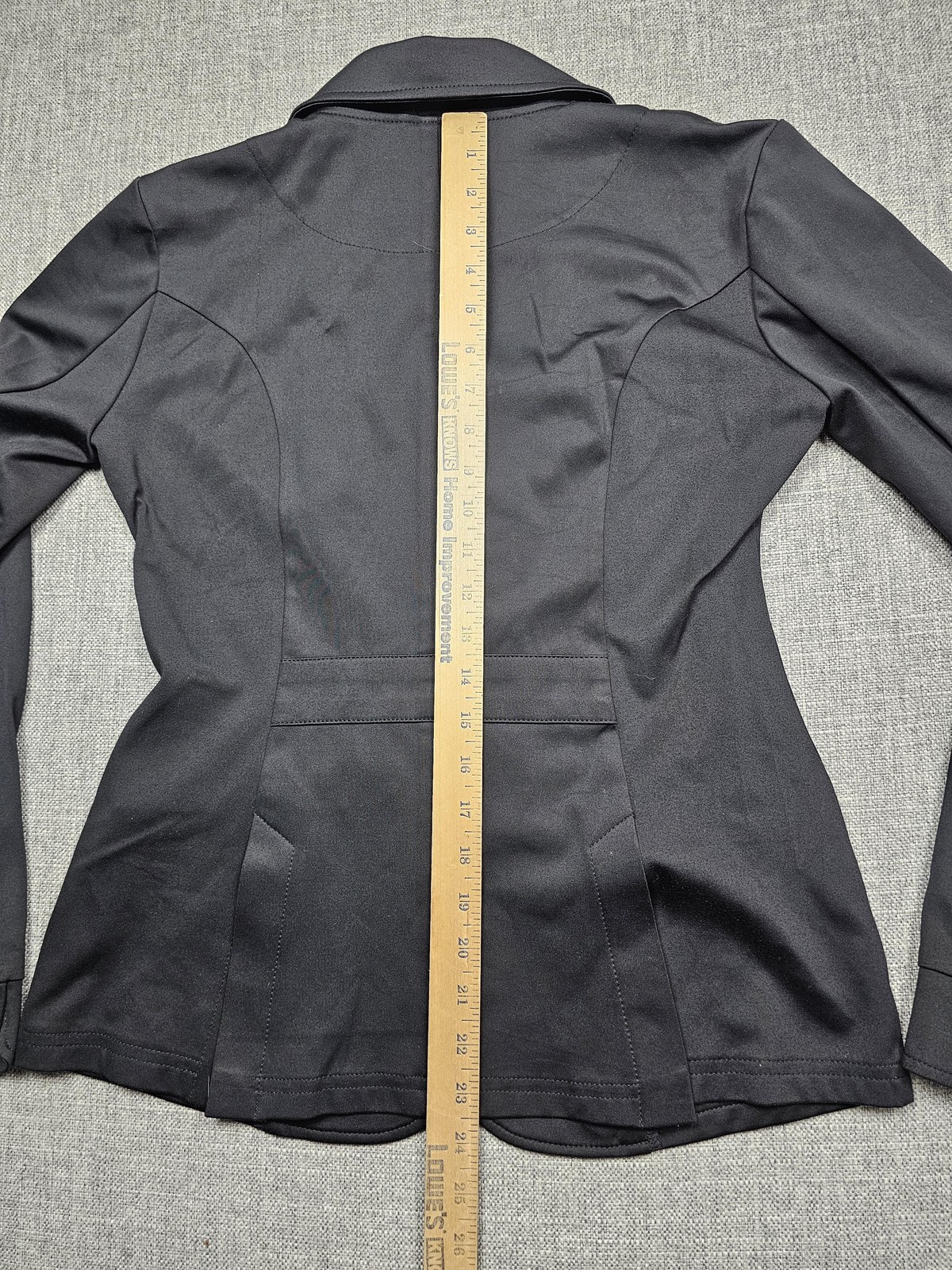 HKM Jacket Womens 36 Black Alison Competition Show Equestrian Riding Coat Sport