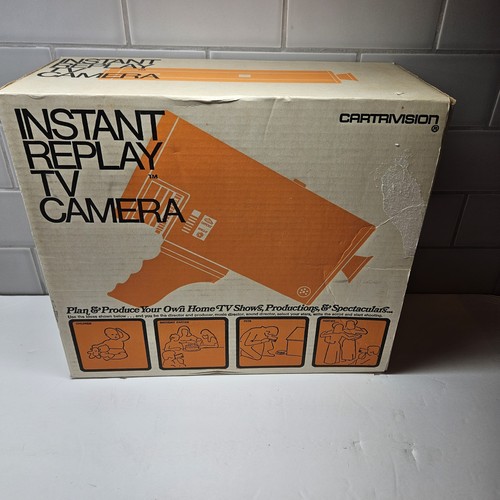 CARTRIVISION Instant Replay TV Camera With Microphone
