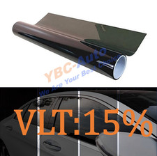2ply 40x100 Ft 15 Black Shade Car Window Tint Film Anti-scratch 15vlt 2ply 40x100 Ft 15 Black Shade Car Window Tint Film Anti-scratch 15vlt