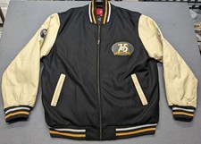 NFL Pittsburgh Steelers 75th Season Letterman's Varsity Jacket Men's Size XL