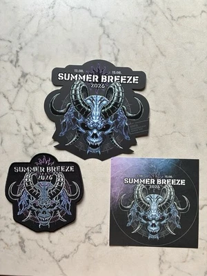 Summer Breeze 2026 Hard Ticket mit Patch und Sticker