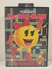 Ms. Pac-Man Case SEGA Genesis Authentic BOX ONLY