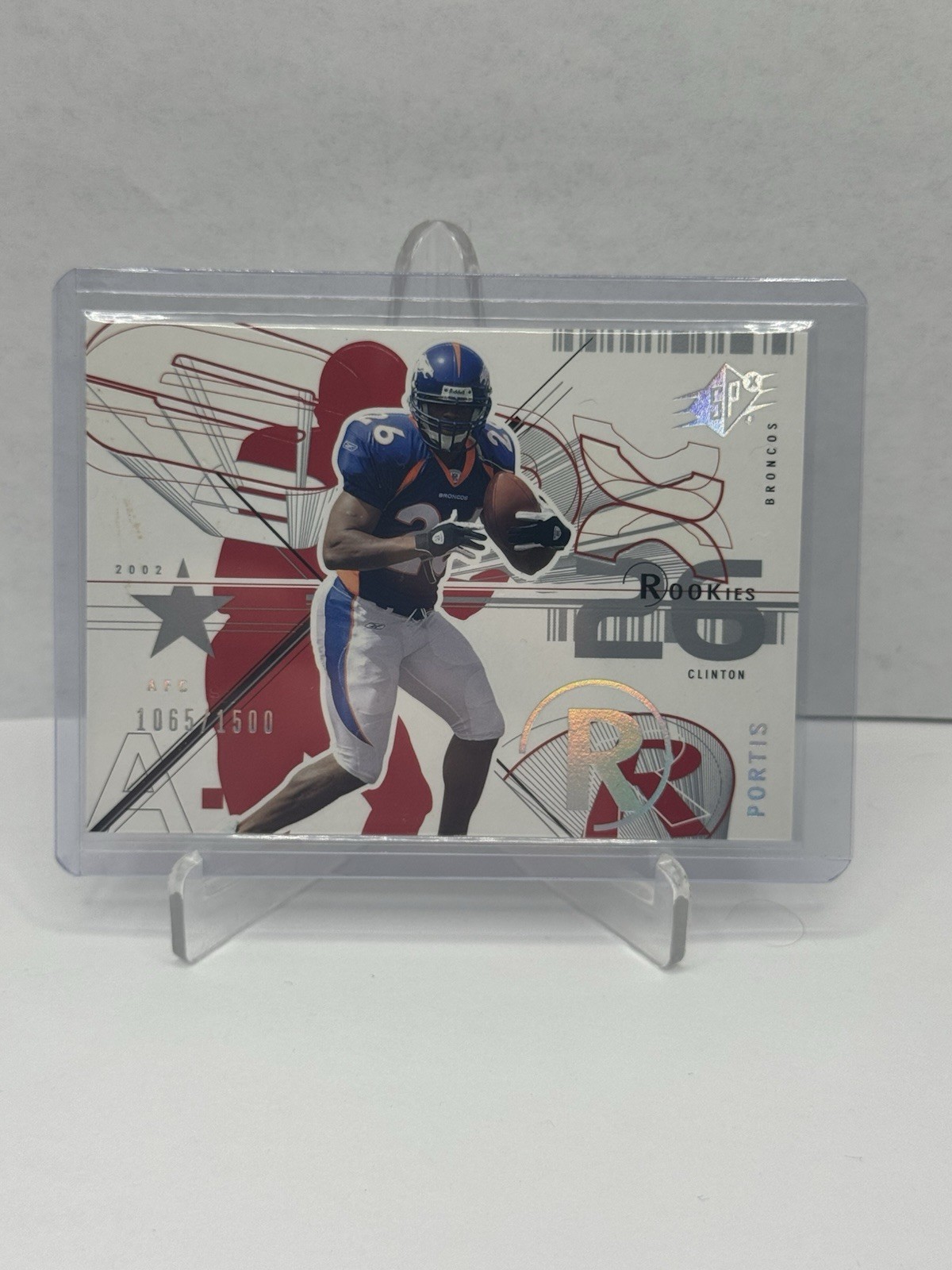 2002 SPx - SPx Rookies Clinton Portis #122 /1500 (RC)