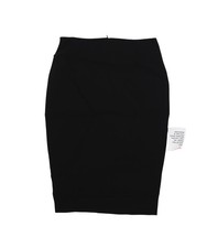 Falda para mujer 4 negra cintura alta bengalina lápiz rodilla ropa de trabajo ASOS DESIGN