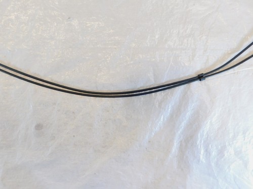 1999-2009 Harley Davidson Softail FXSTBI Night Train Throttle & Idle Cable Set - Picture 8 of 16