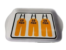 Merritt - Melamine Snack Tray - Go Fish - 8.25"