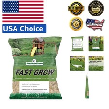 Fast Grow Grass Seed 7 lb - Perfect for Quick Lawn Establishment Overseeding
