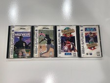 4 Sega Saturn Baseball Games (Big Hurt, All-Star 97, World Series, WS 98) Lot 32
