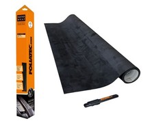 Foliatec COCKPIT Designfolie Alcantara Optik, schwarz 75 x 140 cm Panther Wrap