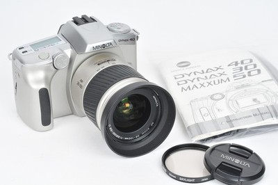 Minolta Dynax 40 analoge Kleinbild-Spiegelreflexobjektiv 28-100 mm Sony kompatibel, Handbuch