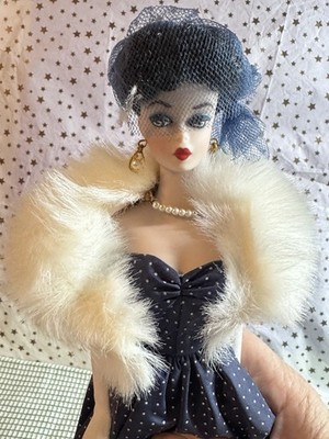 1991 Barbie Gay Parisienne Porcelain Limited Edition w/ Box 07554