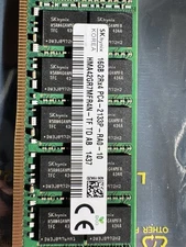 Lot of 2 - SK Hynix HMA42GR7MFR4N-TF 16gb Pc4-17000 Ddr4 ECC DIMM Server Memory