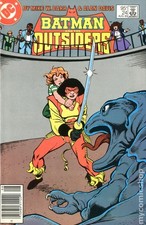 Batman and the Outsiders Canadian Price Variant #24 FN+ 6.5 1985 Stock Image