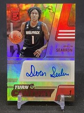 2022 Panini Donruss Elite Turn Of The Century Dereon Seabron Auto