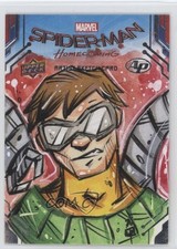 2017 Marvel Spider-Man Homecoming Artist Proof 1/1 Leo Perez Auto Sketch 0s3