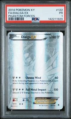 psa10 ディアルガEX 2014年 XYa 2014 POKEMON XY PHANTOM FORCES #122 FULL ART/DIALGA EX PSA 1 | eBay