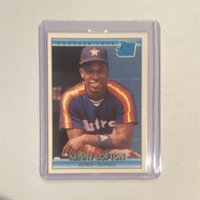 Donruss Kenny Lofton Houston Astros 1992 Rated Rookie Base Set #5 Card. rookie card picture