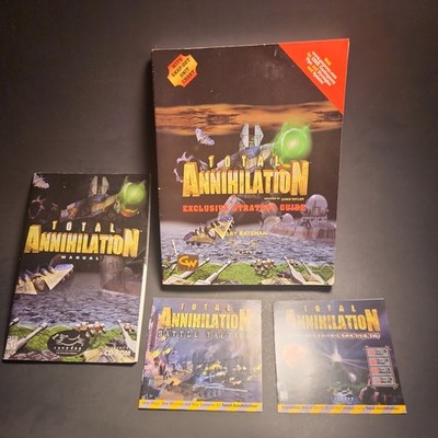 Total Annihilation Exclusive Strategy Guide 278 pages plus additional manuals