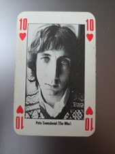 PETE TOWNSHEND (The Who) - Rare NME Playing Card From 1992